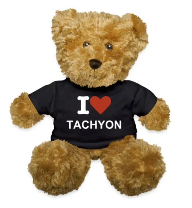 Tachyon Teddy Bear "I Love Tachyon"