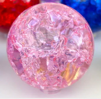 Fire and Ice Crystal Sphere with Tachyon - 50mm