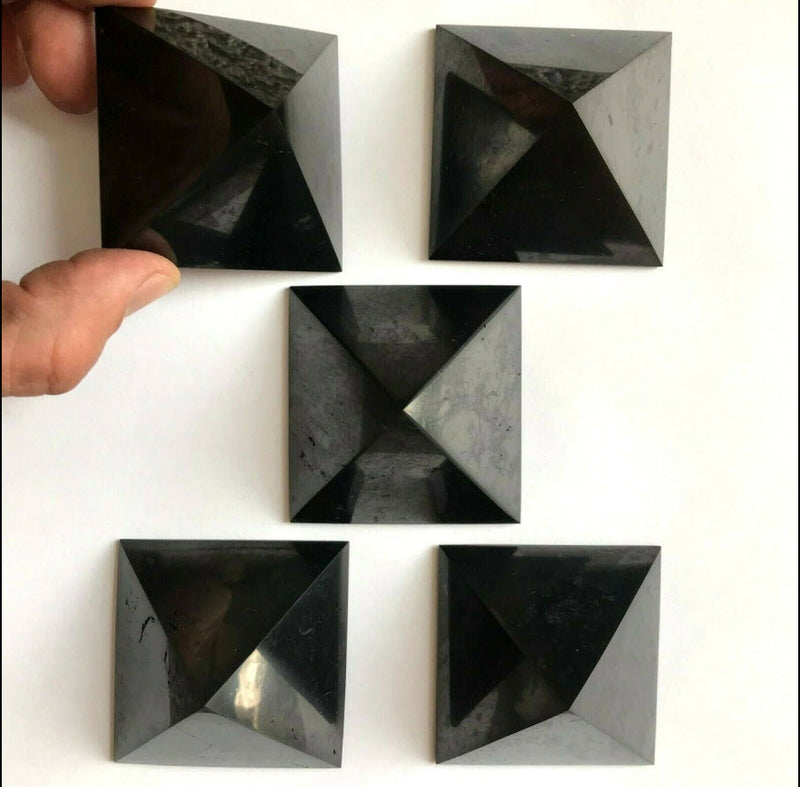 Shungite Tachyon 2" Pyramid