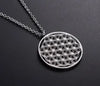 Flower of Life" Stainless Steel Necklace and Pendant