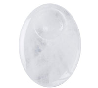 Clear Quartz Relaxation Stone with Tachyon Pair