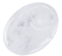 Clear Quartz Relaxation Stone with Tachyon Pair