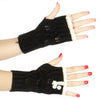 Fingerless Gloves with lace