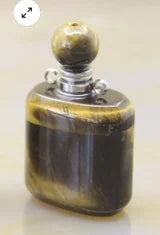 Natural Crystal Gemstone Perfume/Oil bottle