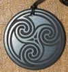 Shungite Tachyon Circle Pendant